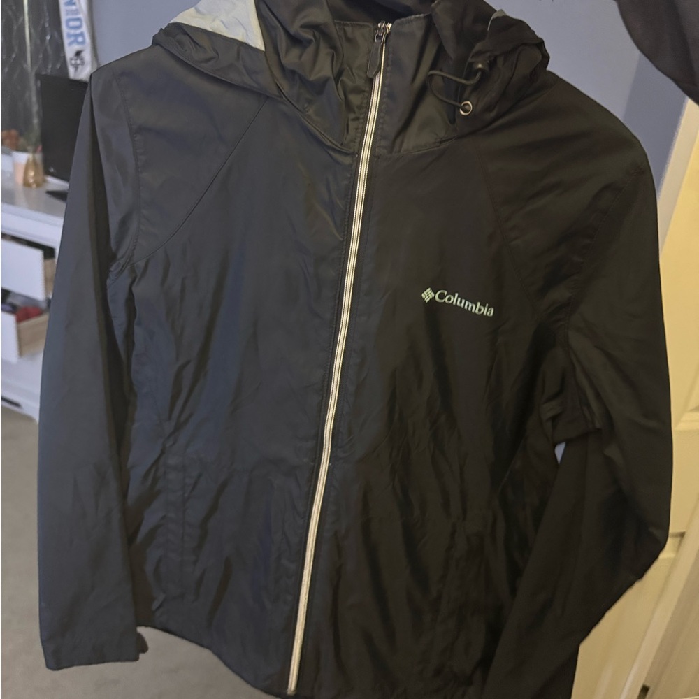 Columbia Black Windbreaker Jacket
